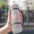 Botella de agua plástica libre de BPA de la boca ancha de 21o a prueba de fugas